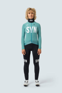SYN Women's Training 2.0 Thermal Langærmet Jersey - Sea Green