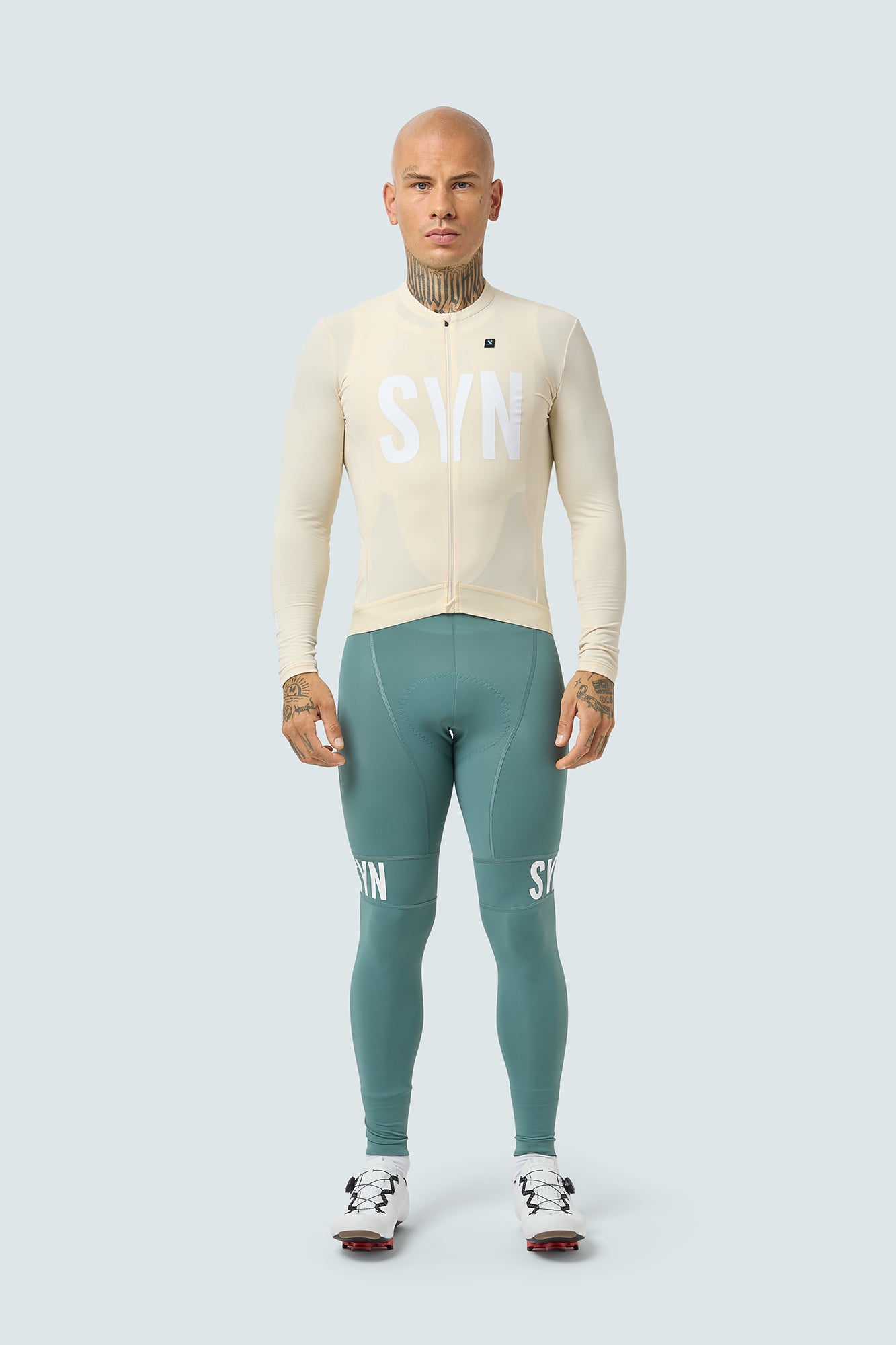 SYN Men's Training 2.0 Thermal Langærmet Jersey - Tonic