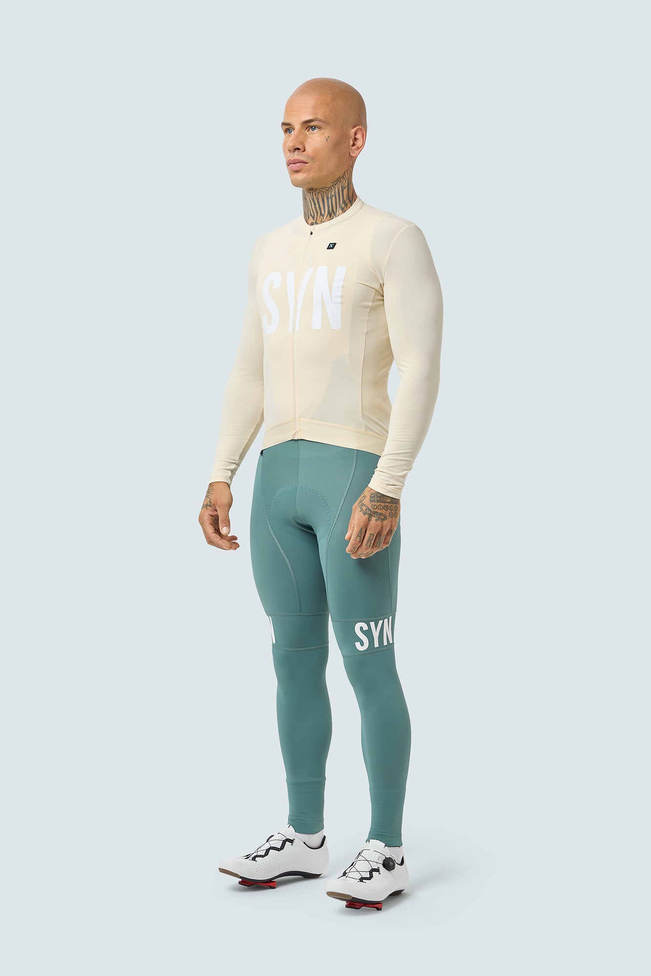 SYN Men's Training Bib Tights 2.0 - Dusty Green