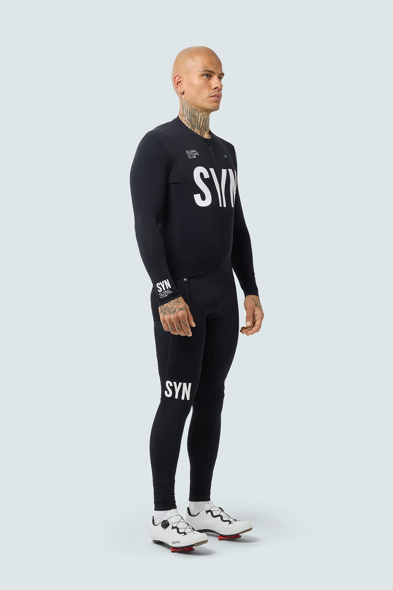 SYN Men's Training 2.0 Thermal Langærmet Jersey - Sort