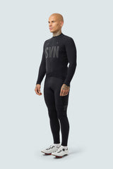 SYN Men's Pro Thermal Vinter Langærmet jersey - Sort