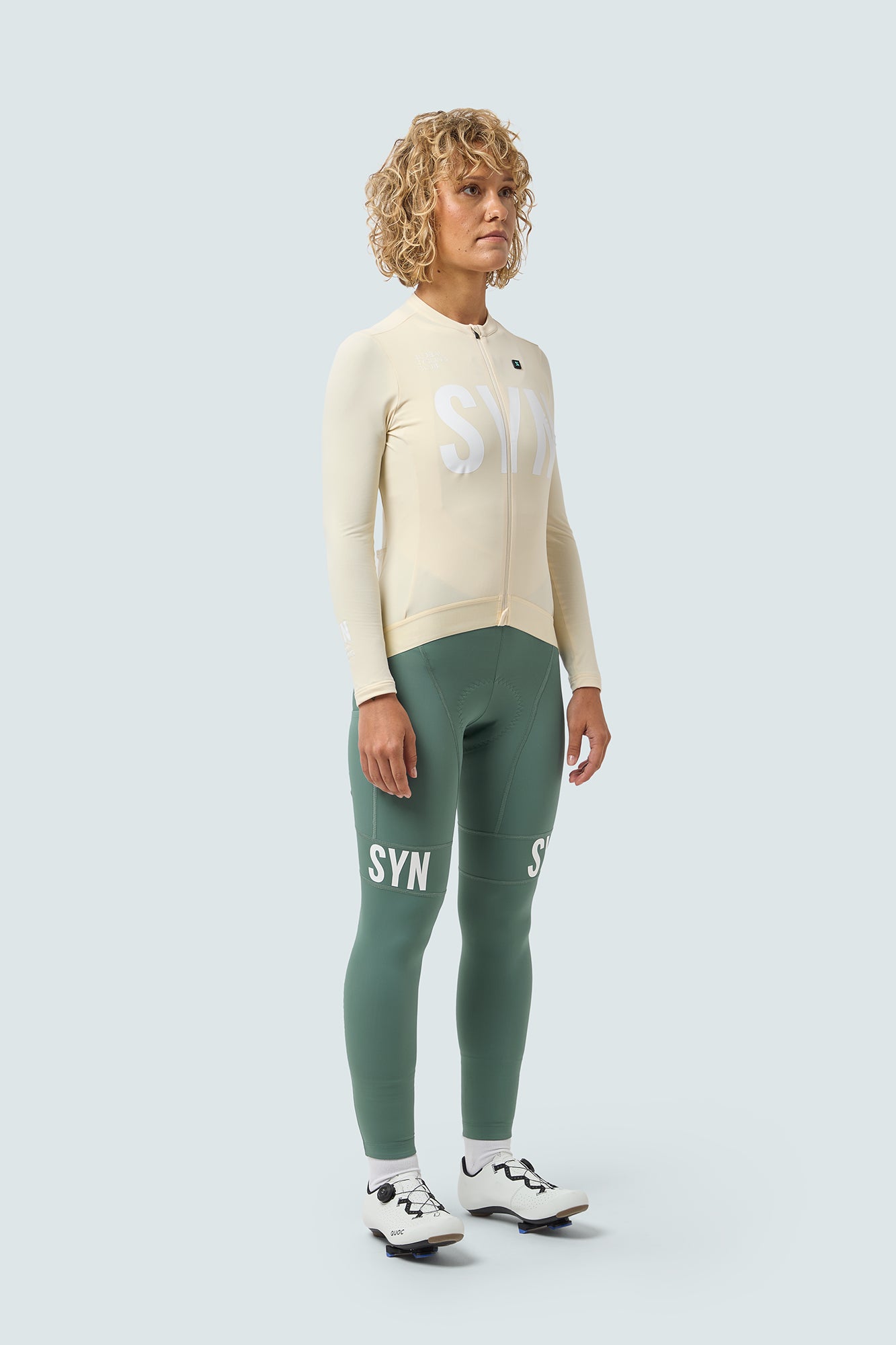 SYN Women's Training 2.0 Thermal Langærmet Jersey - Tonic
