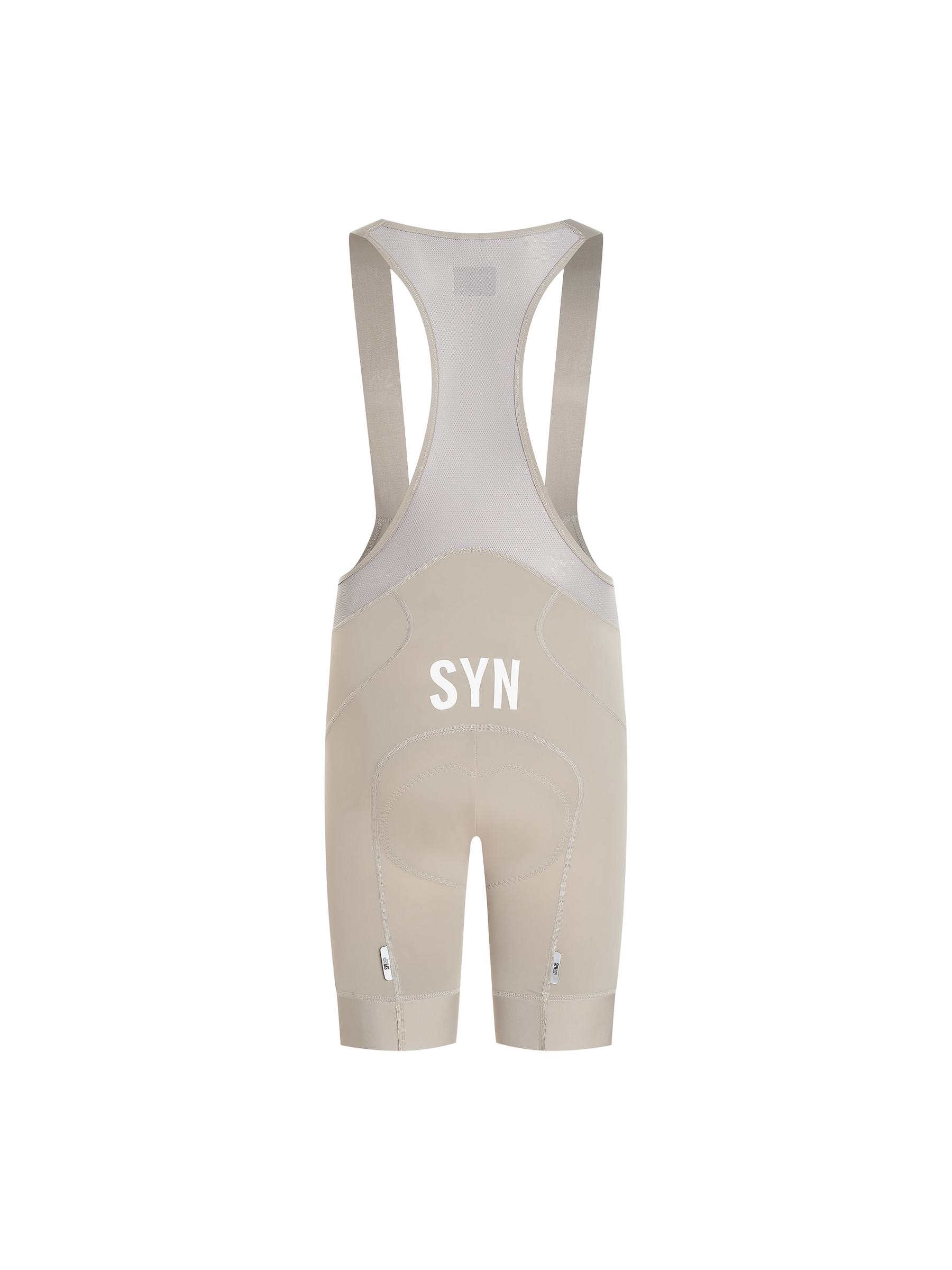 SYN Men's Training 2.0 Bib shorts - Dark Sand