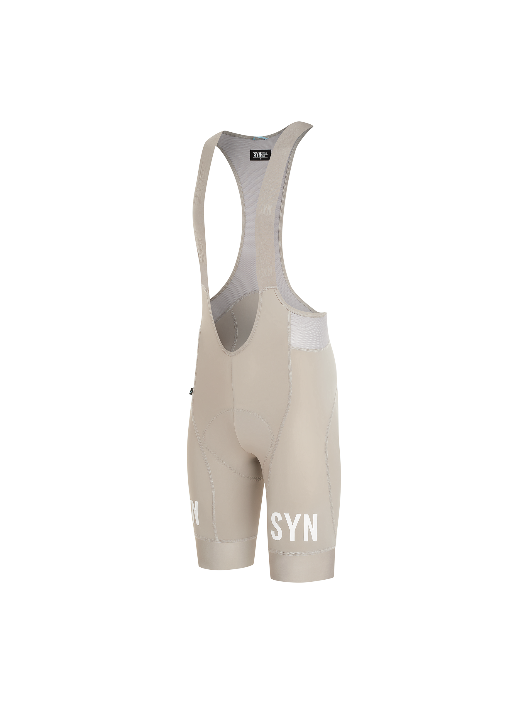SYN Men's Training 2.0 Bib shorts - Dark Sand