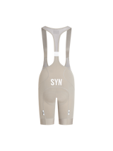 SYN Women's Training 2.0 Bib shorts - Dark Sand