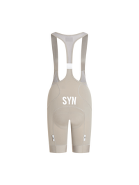 SYN Women's Training 2.0 Bib shorts - Dark Sand