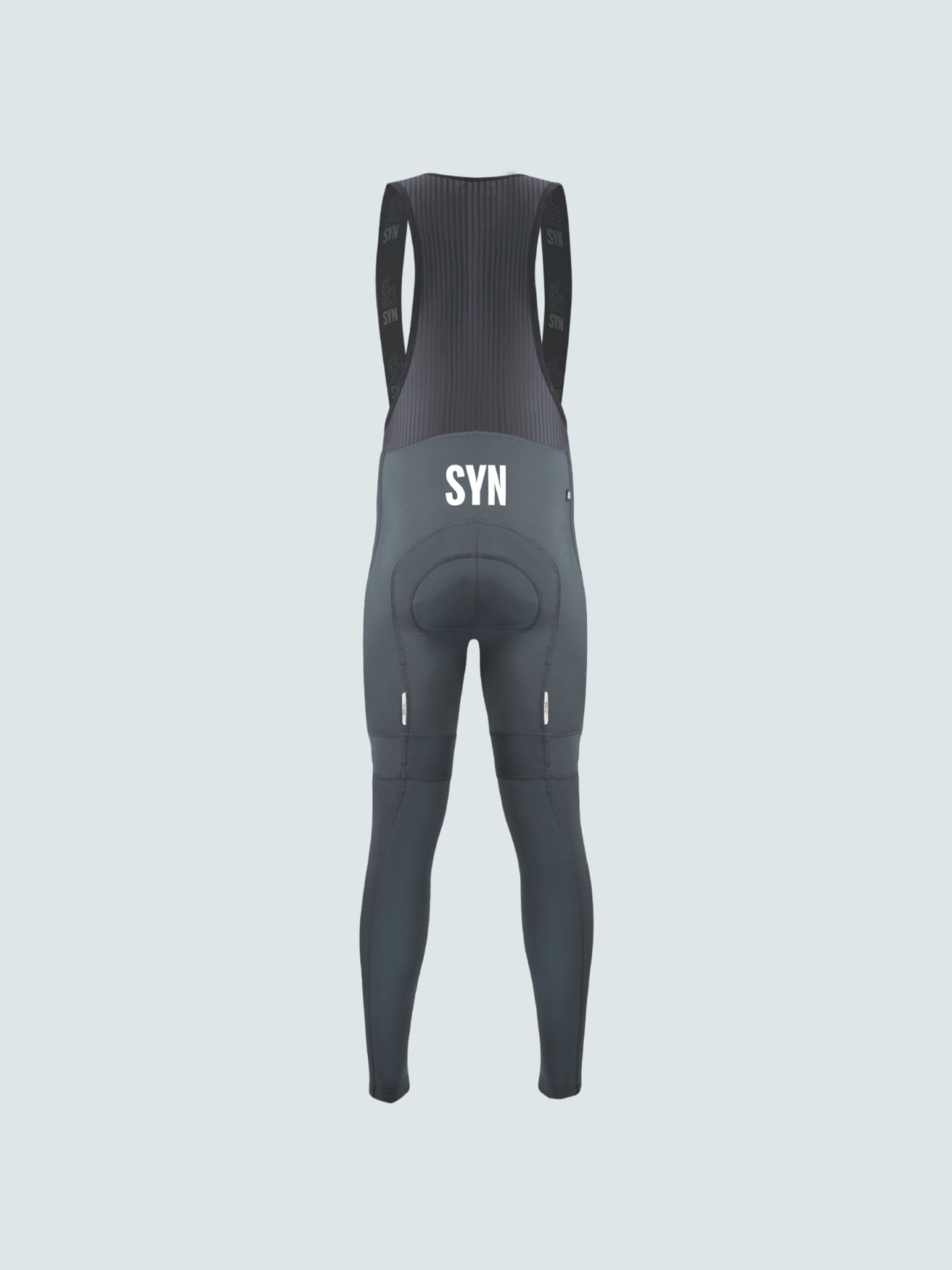 SYN Men's Thermal Rain Bib Tights - Silver