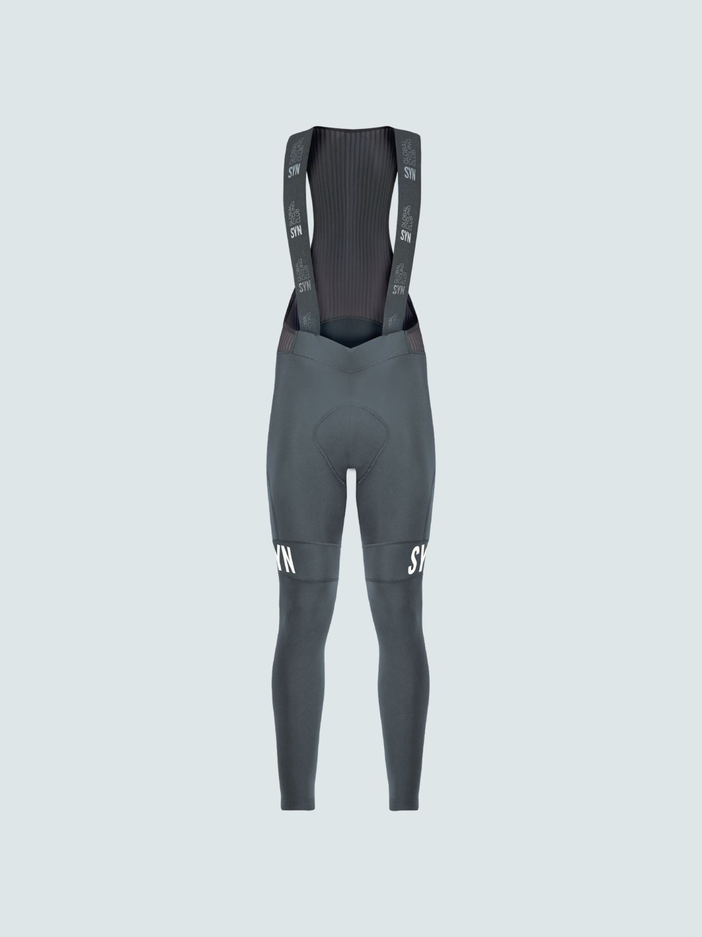 SYN Men's Thermal Rain Bib Tights - Silver