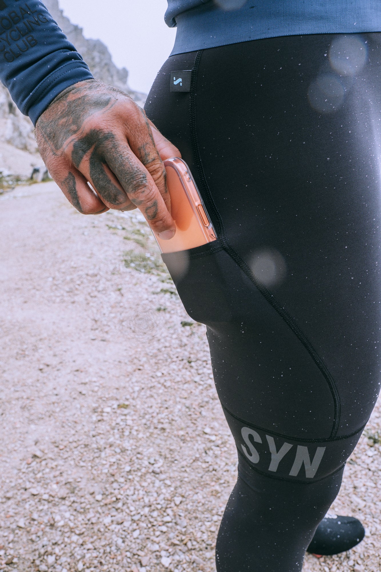 SYN Men's Pro Thermal Bib Tights - Sort
