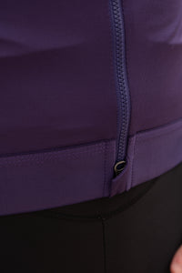 SYN Women's Pro Universal SL Vest Grape - Ultralet, vind- og vandtæt cykelvest