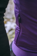 SYN Women's Pro Universal SL Vest Grape - Ultralet, vind- og vandtæt cykelvest