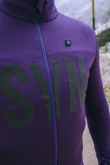 SYN Men's Pro Universal SL Jakke Grape - Ultralet, Vind- & Vandtæt Cykeljakke