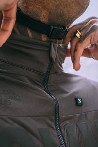 SYN Men's Pro Universal SL Jakke ASH - Ultralet, Vind- & Vandtæt Cykeljakke