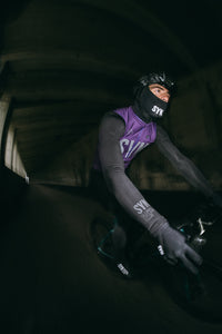 SYN Men's Pro Universal SL Vest Grape - Ultralet, vind- og vandtæt cykelvest