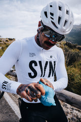 SYN Men's Training Thermal langærmet Jersey 2.0 - Hvid