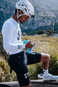 SYN Men's Training Thermal langærmet Jersey 2.0 - Hvid
