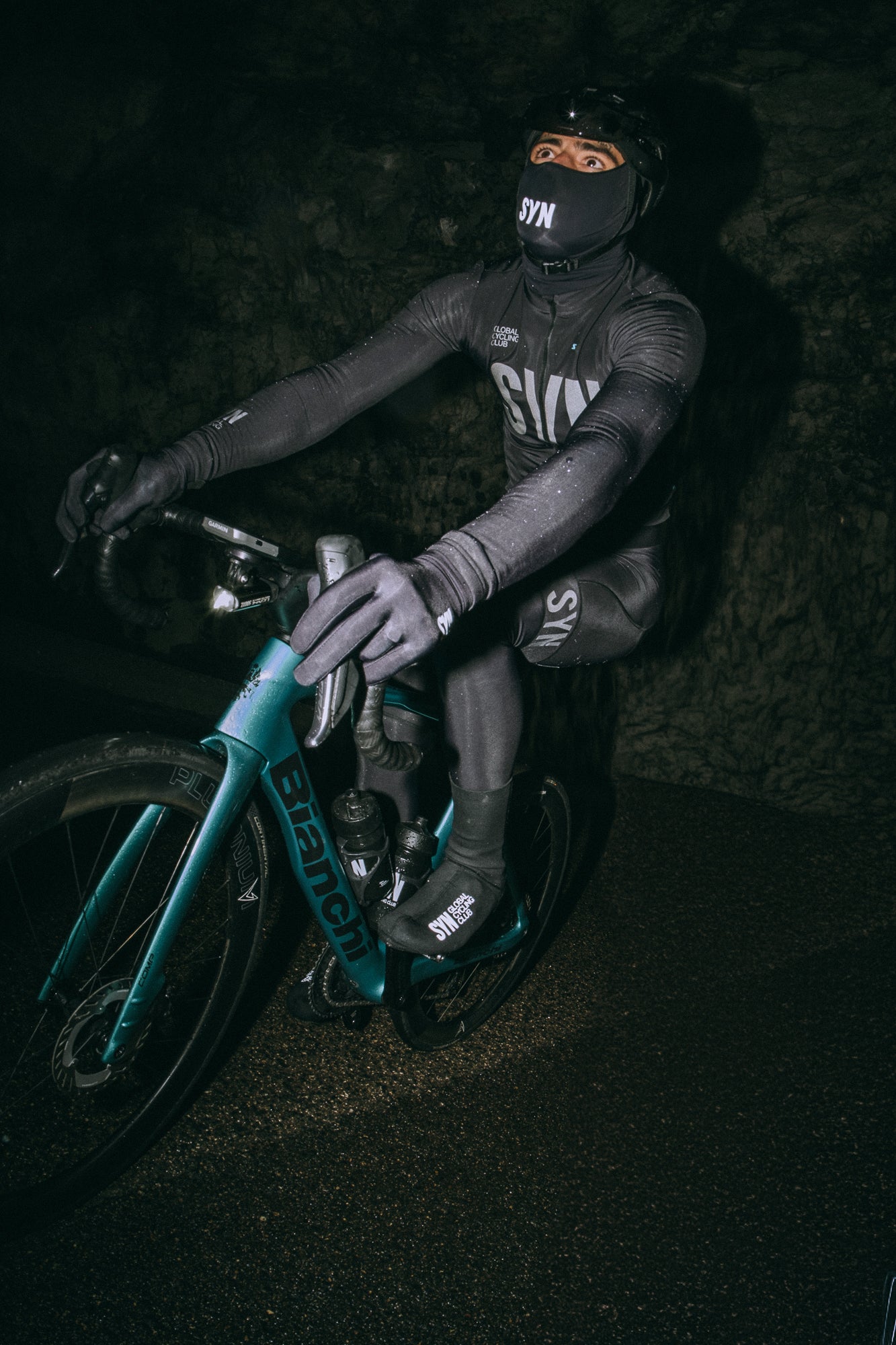 SYN Men's Pro Thermal Bib Tights - Sort