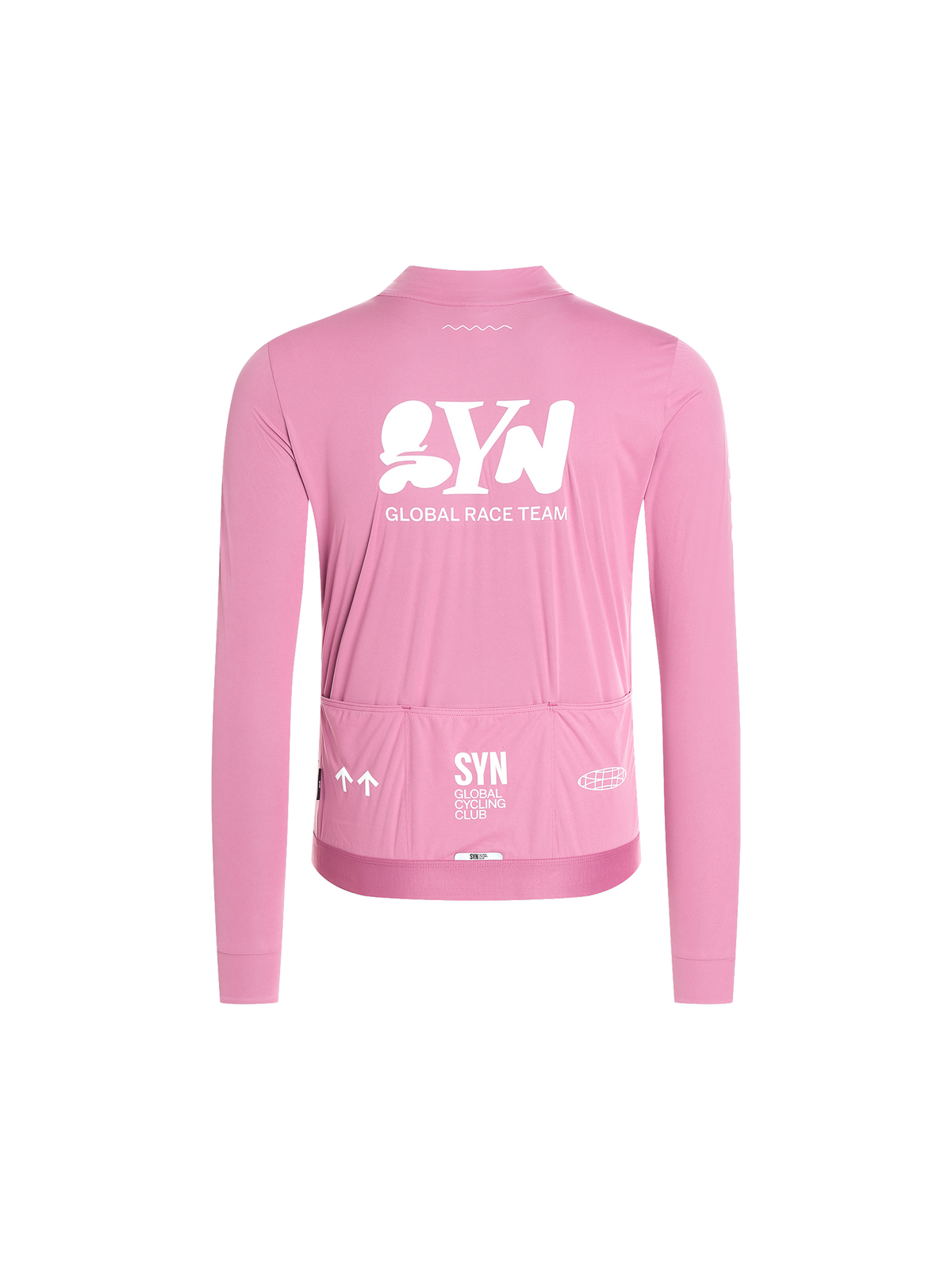 SYN Men's Pro Team APEX Club Jacket 2.0 - Blush - bagside