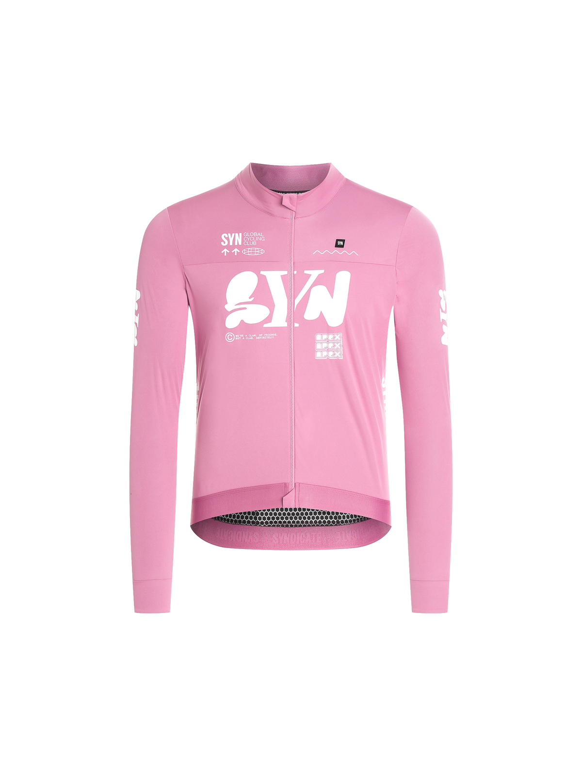 SYN Men's Pro Team APEX Club Jacket 2.0 - Blush - forside
