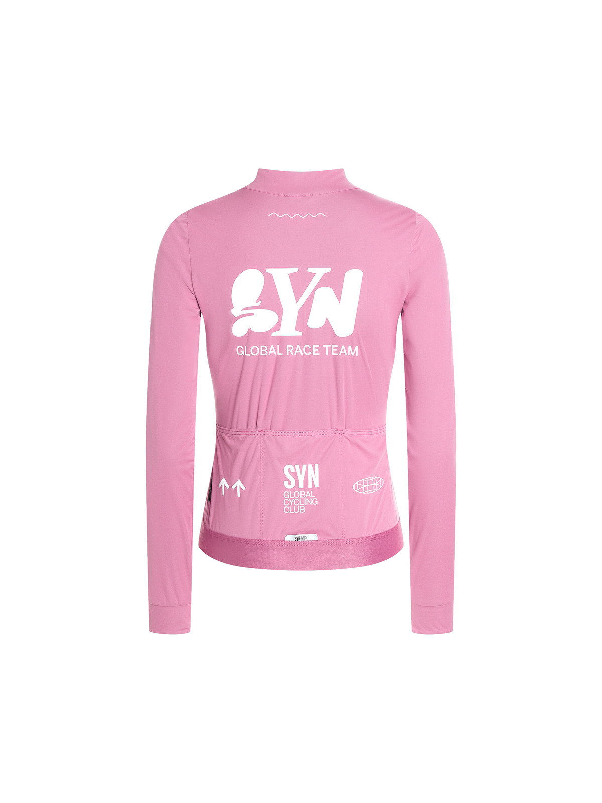 SYN Women's Pro Team APEX Club Jacket 2.0 - Blush - bagside