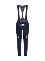 SYN Women's Pro Team APEX Thermal Bib Tights 2.0 - Dark Blue - bagside
