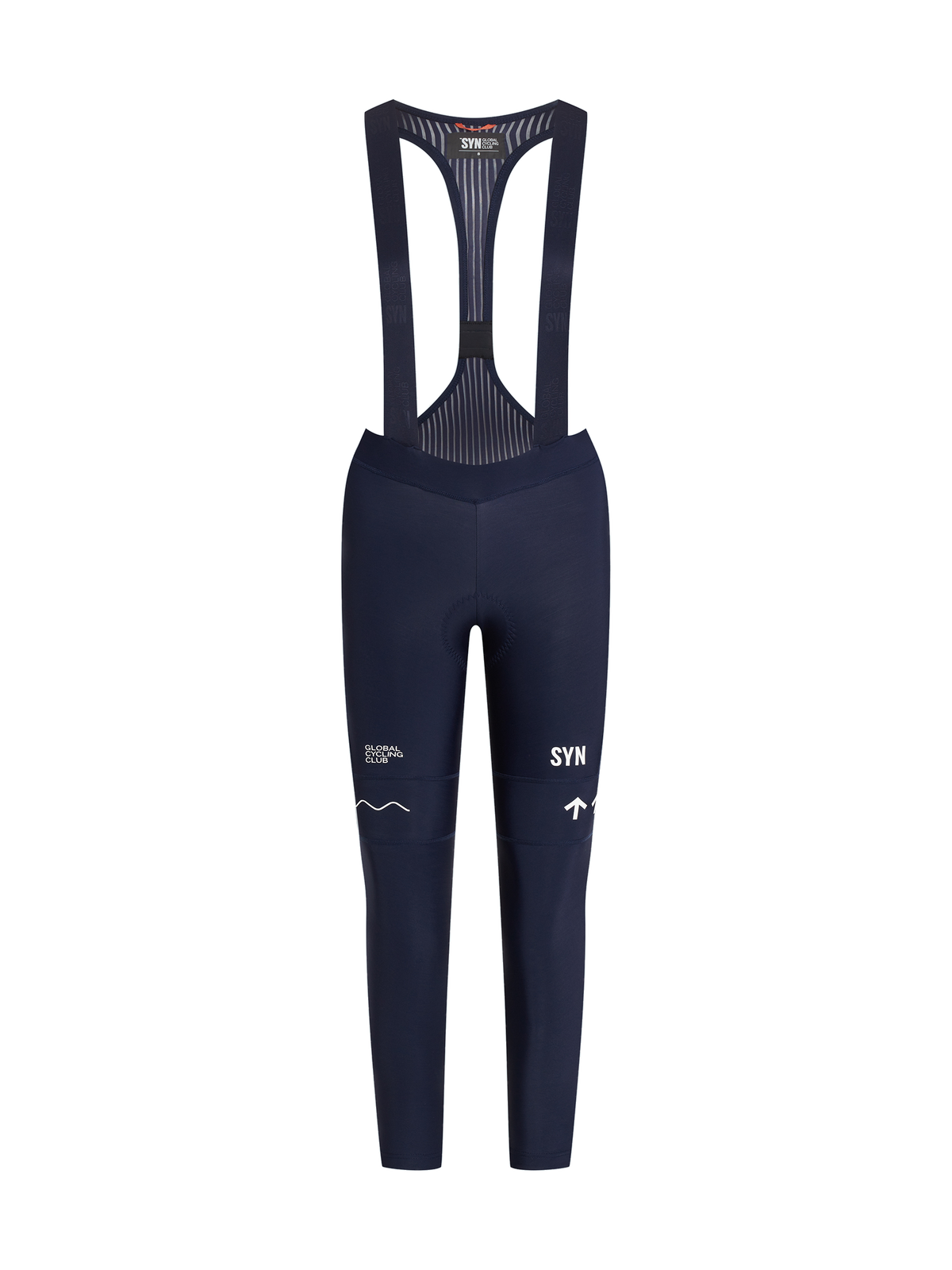 SYN Women's Pro Team APEX Thermal Bib Tights 2.0 - Dark Blue - forside